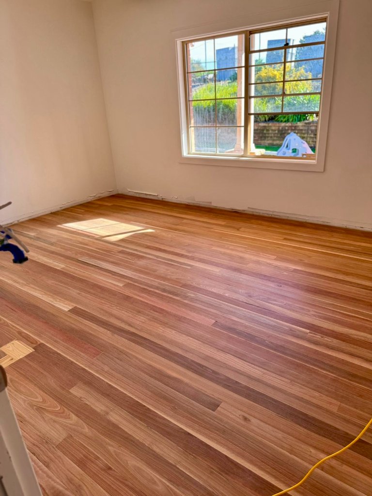 Walnut Stain — Before