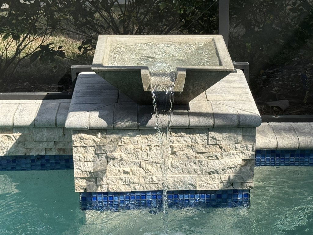 Pool with Lake View