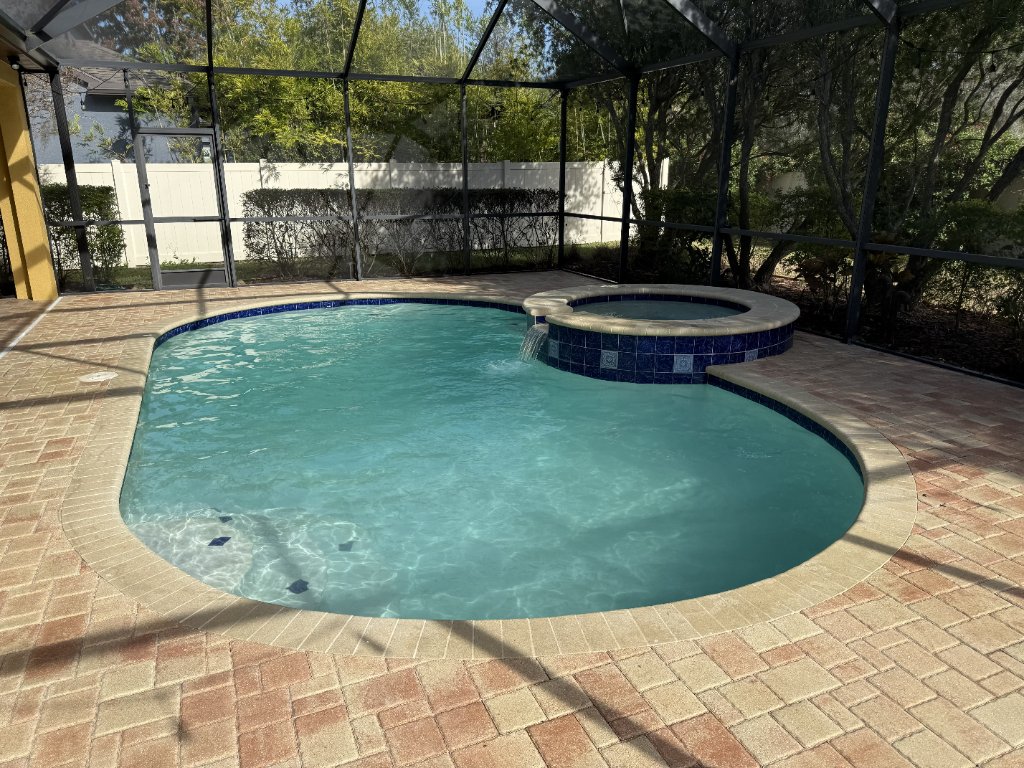 Pool Water Feature