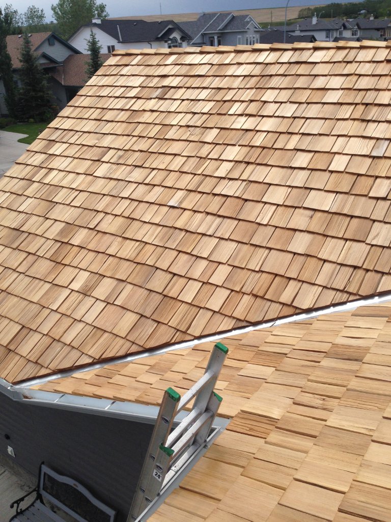 Cedar Shake Installation