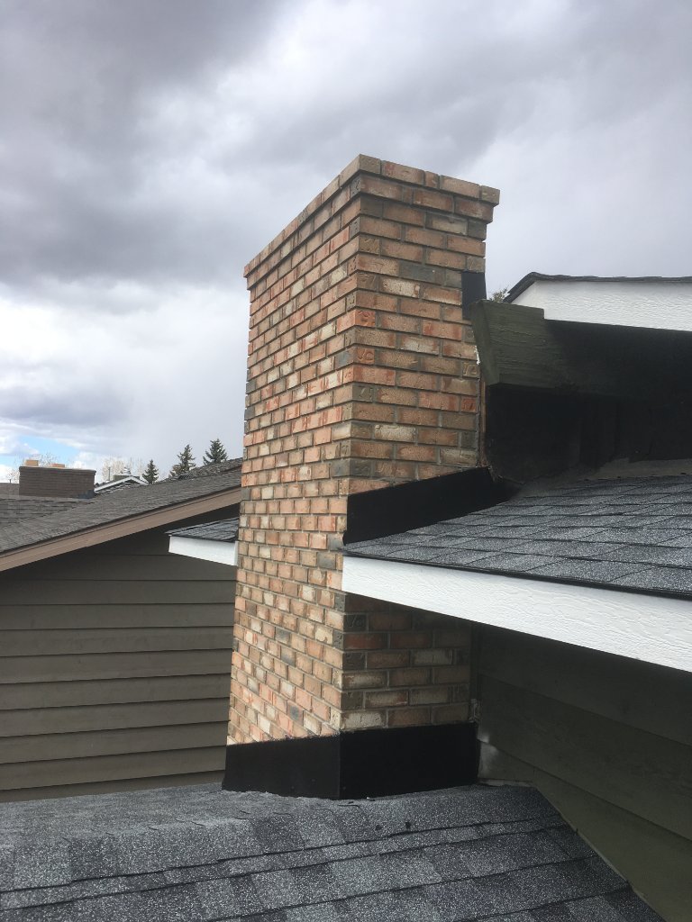 Emergency Chimney Flashing