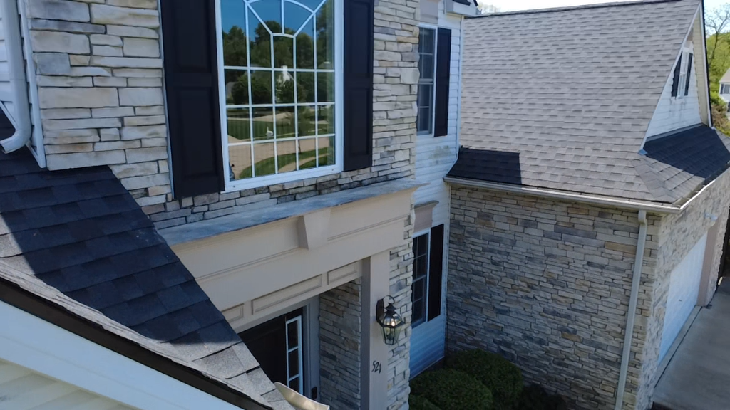 Stacked Stone Veneer Repair - After - Medina, OH