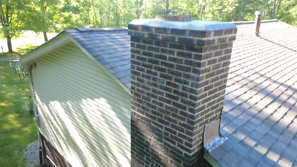 Fresh Roofline Chimney Rebuild - Northeast Ohio
