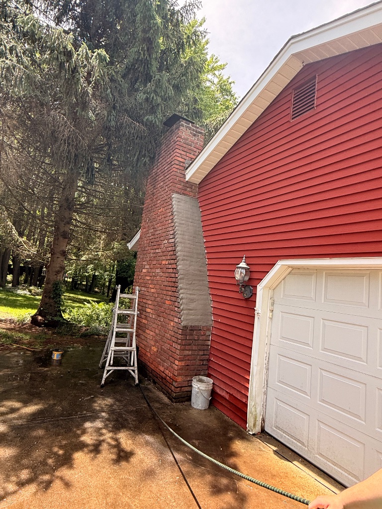 Fresh Concrete Shoulder to Stop Water Leaks - Northeast Ohio