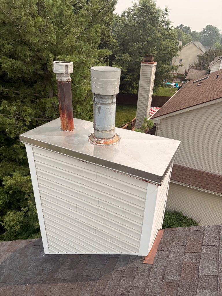 New Stainless Steel Chase Cover Install - Northeast Ohio