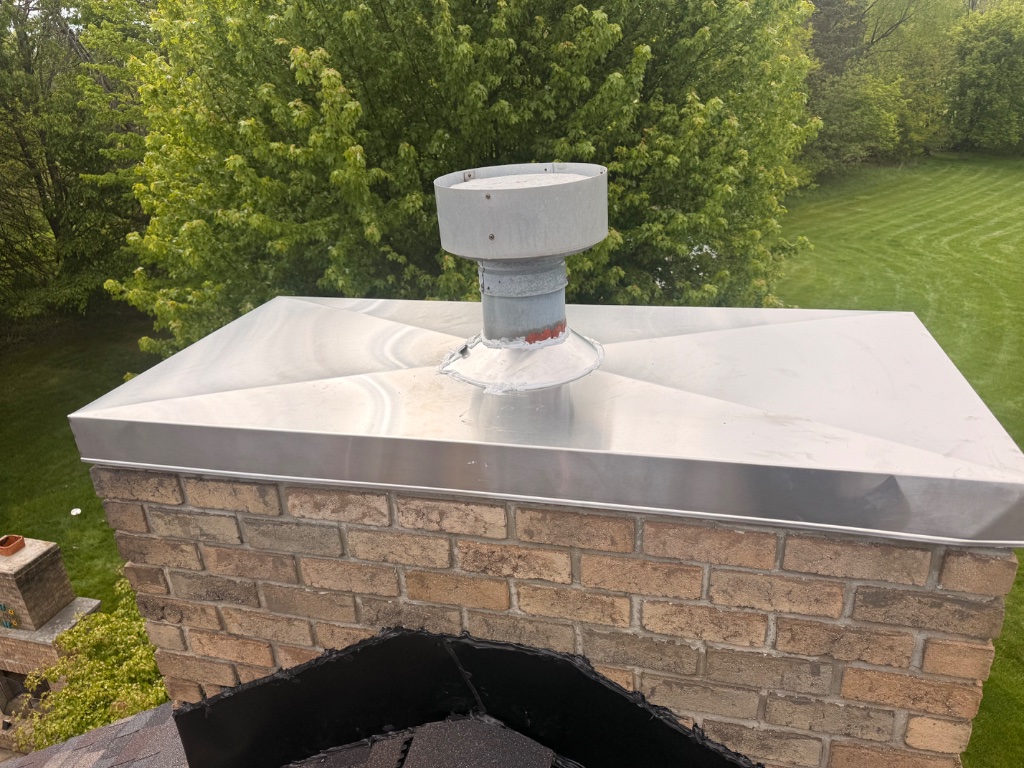 Stainless Steel Chase Cover Install - Medina County, OH