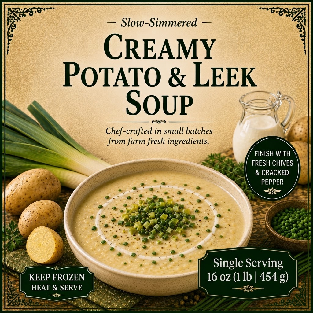 Creamy Potato & Leek Soup