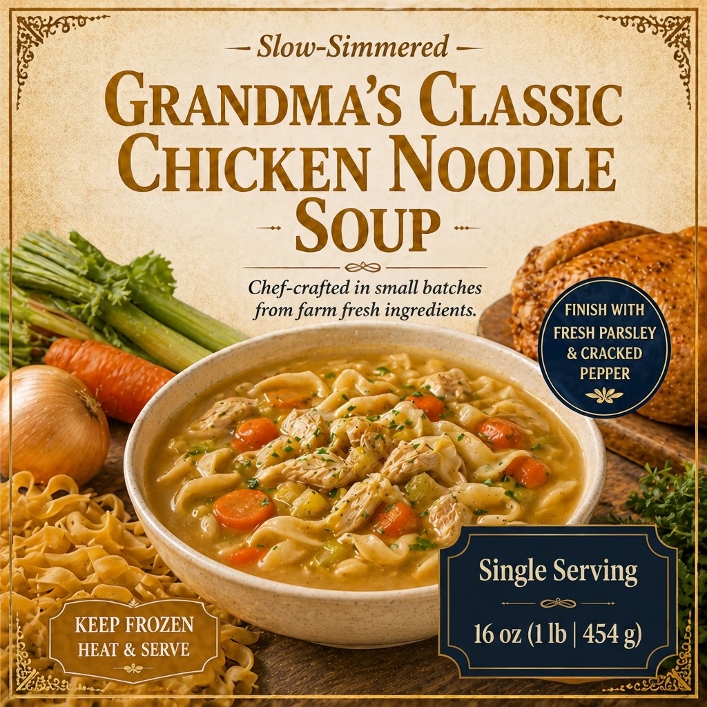 Grandma's Classic Chicken Noodle Soup