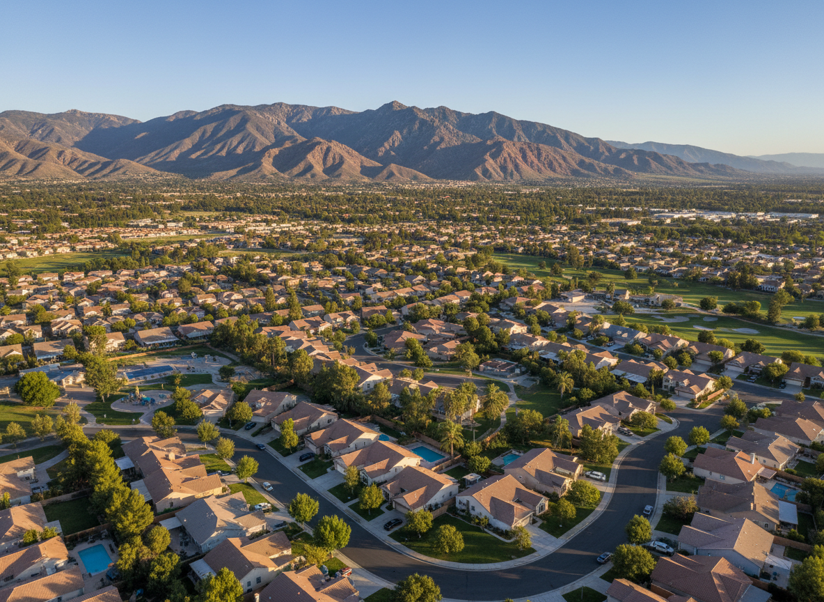 Homes in Inland Empire, Southern California