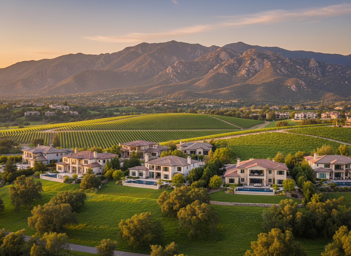Homes in Riverside County, Southern California