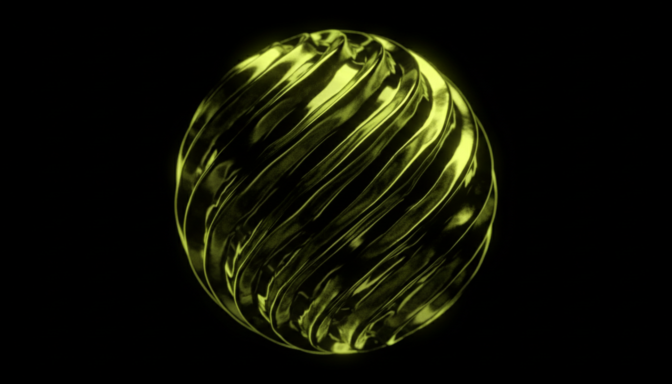 3D abstract render of flowing liquid chrome, representing the fluidity of artificial intelligence