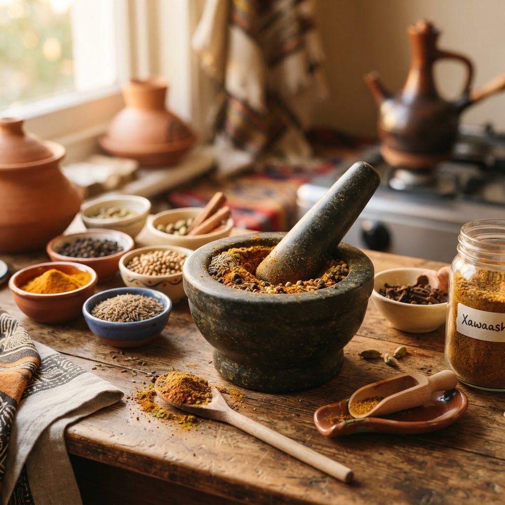 The Magic of Xawaash: Crafting Your Signature Spice Blend