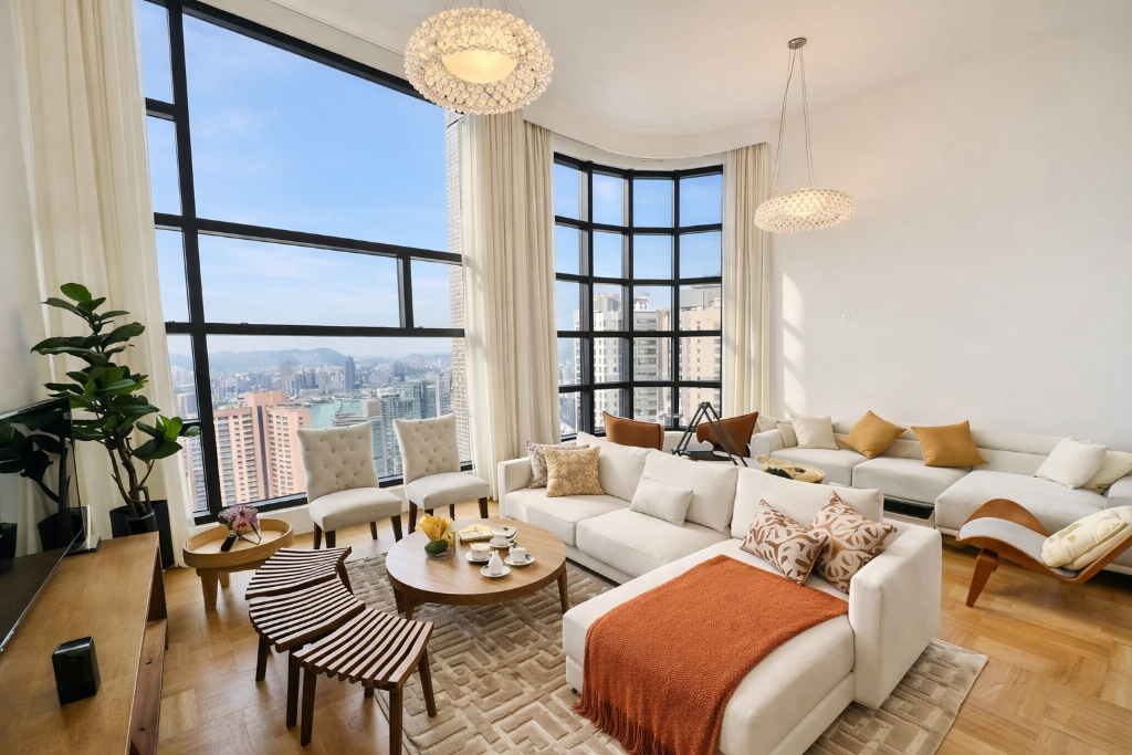 Luxury apartment interior