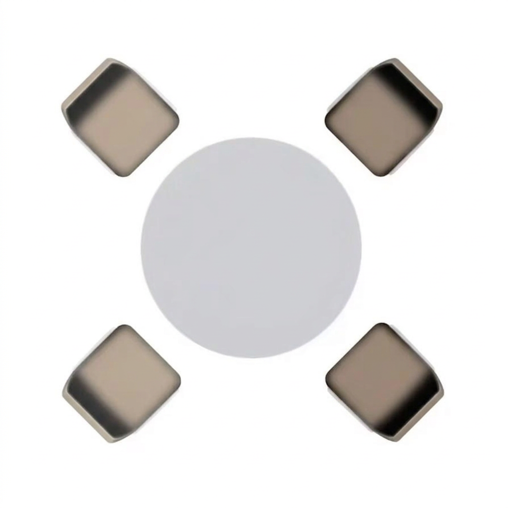 Meeting room layout - 4 seats