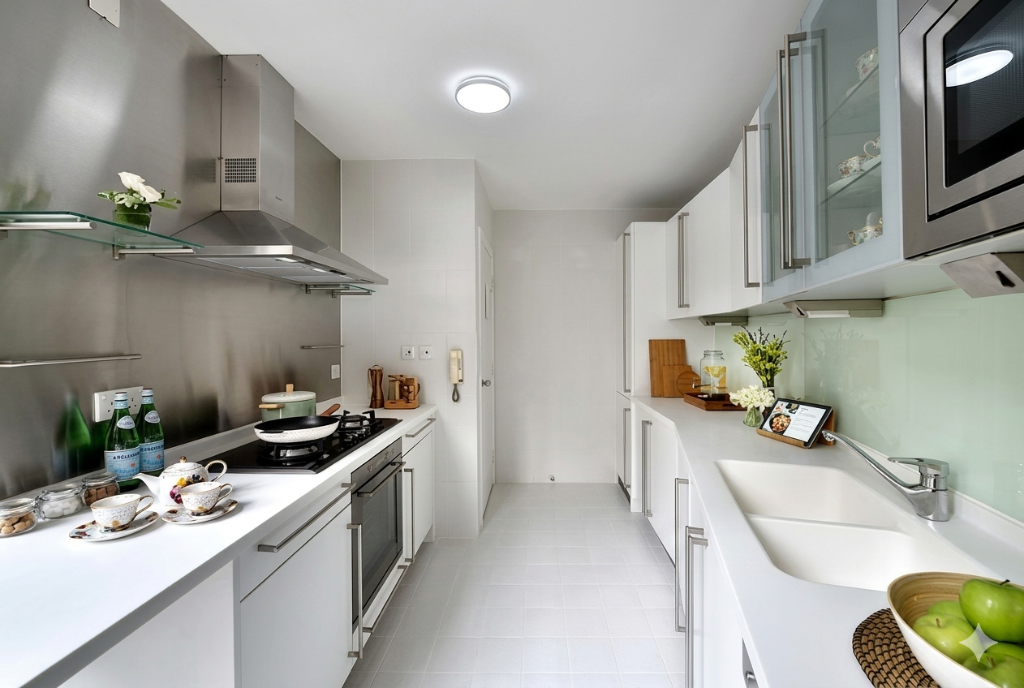 Modern fitted kitchen