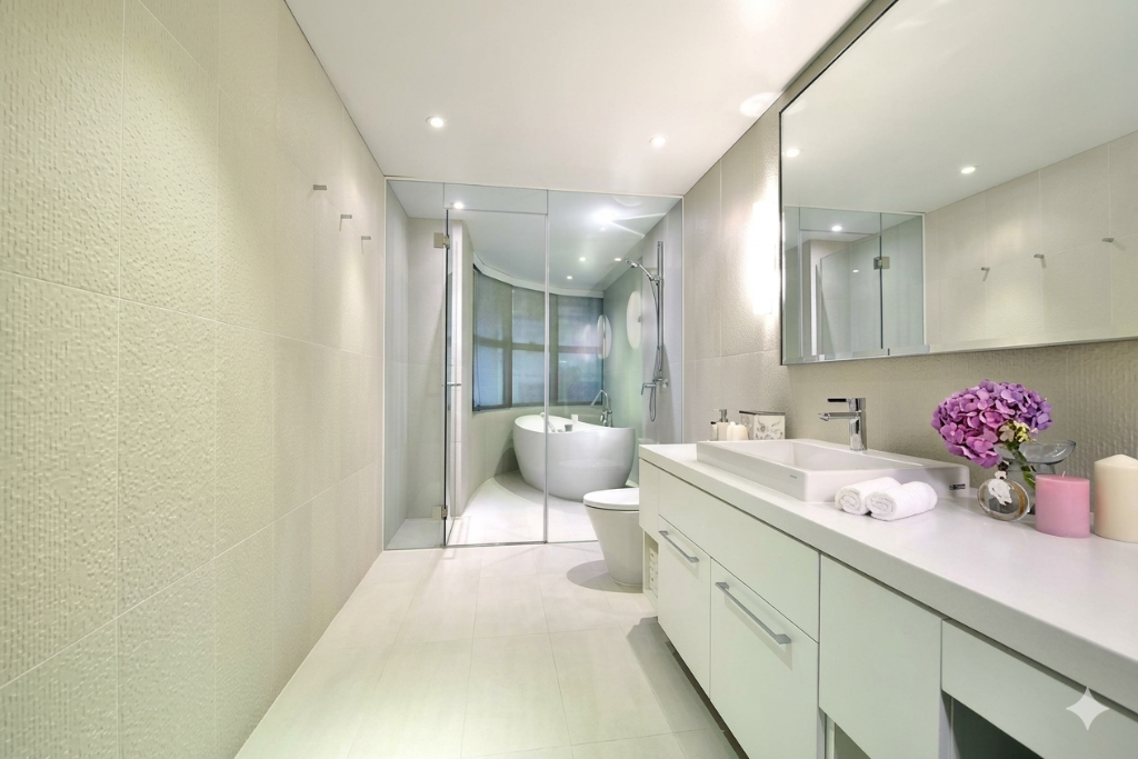 Luxury ensuite bathroom