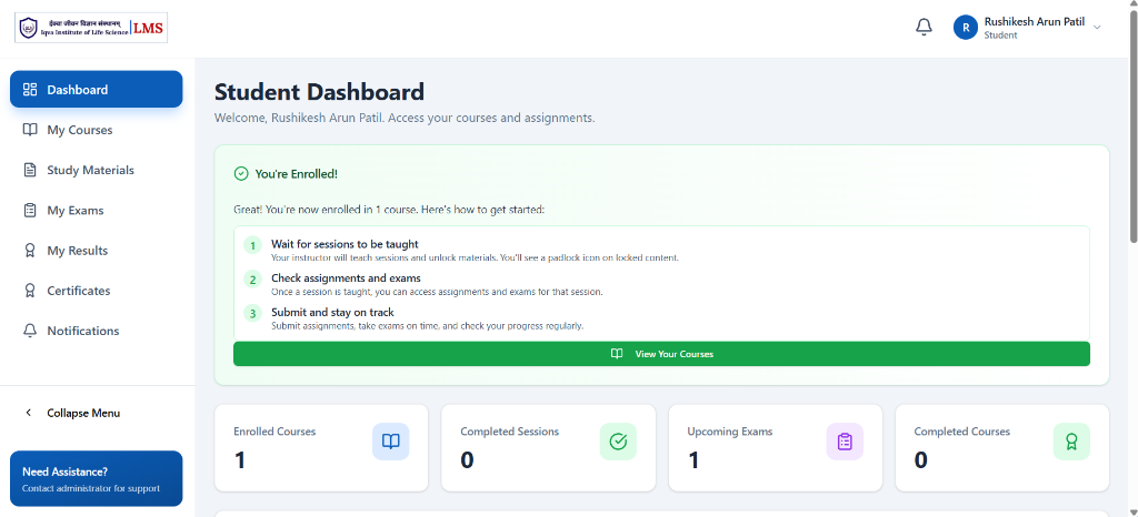 A Production-Grade LMS and Exam Platform for Life Sciences Education