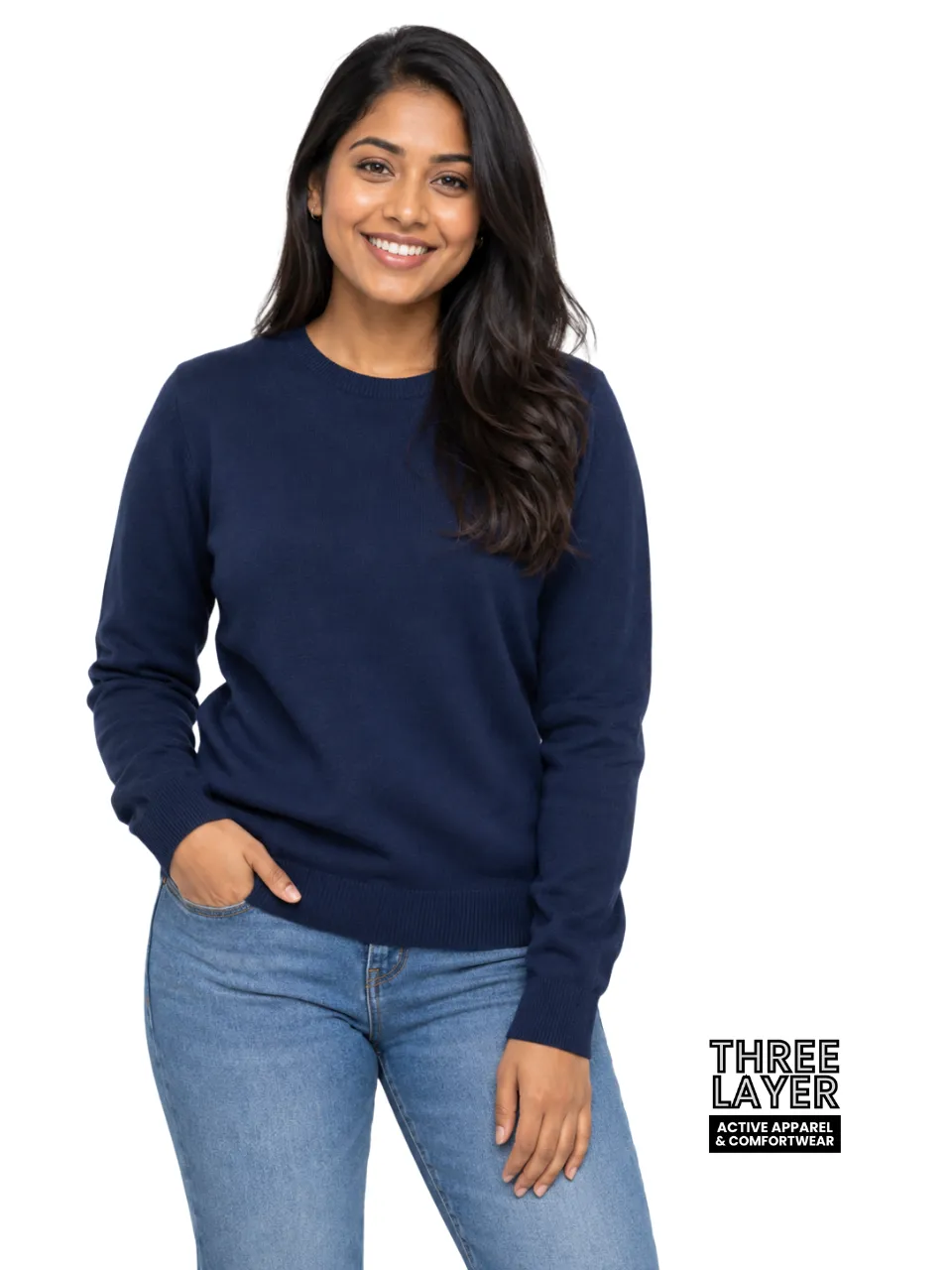 Navy Sweater