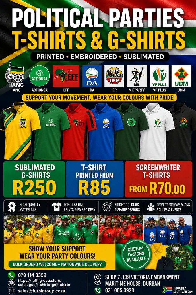 Existing political party T-shirts and G-shirts collection