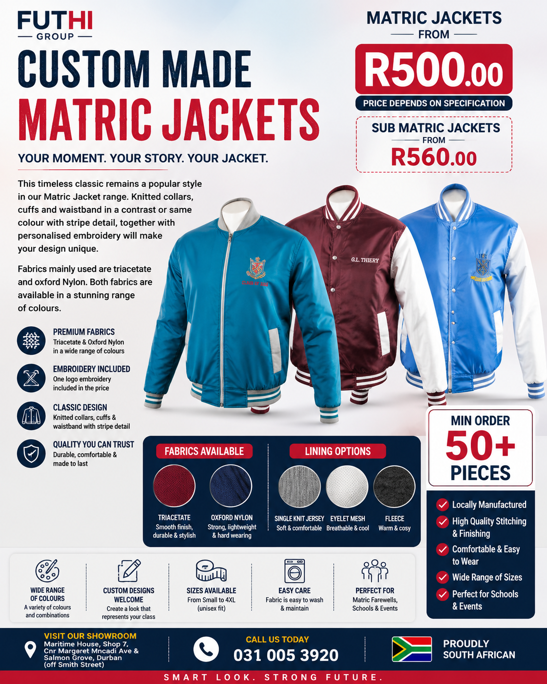 Custom Made Matric Jackets