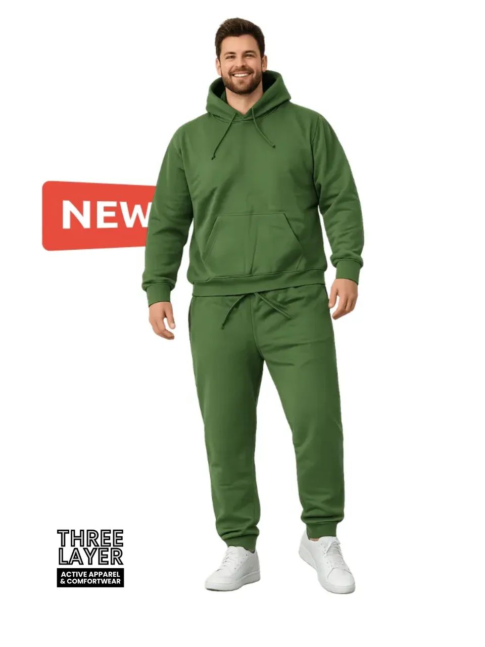 300g Two-Piece Tracksuit, view 4