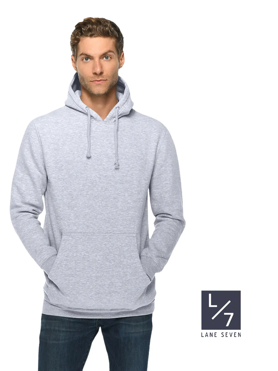 Grey Melange Hoodie