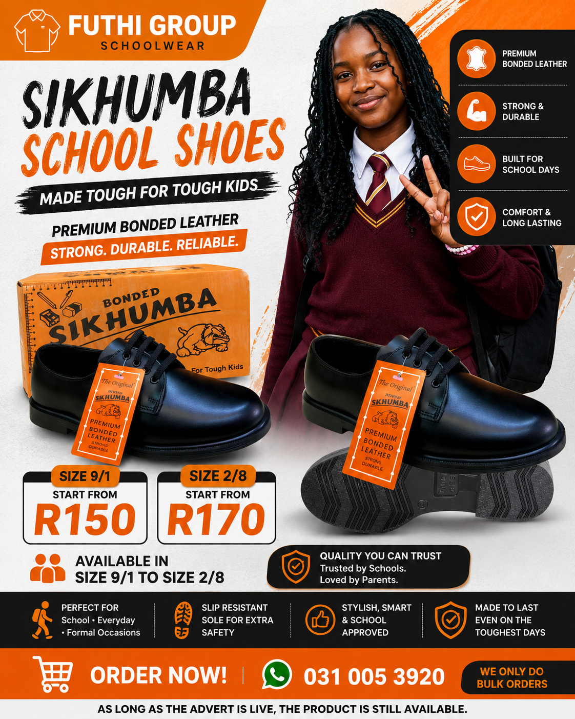 Sikhumba School Shoes