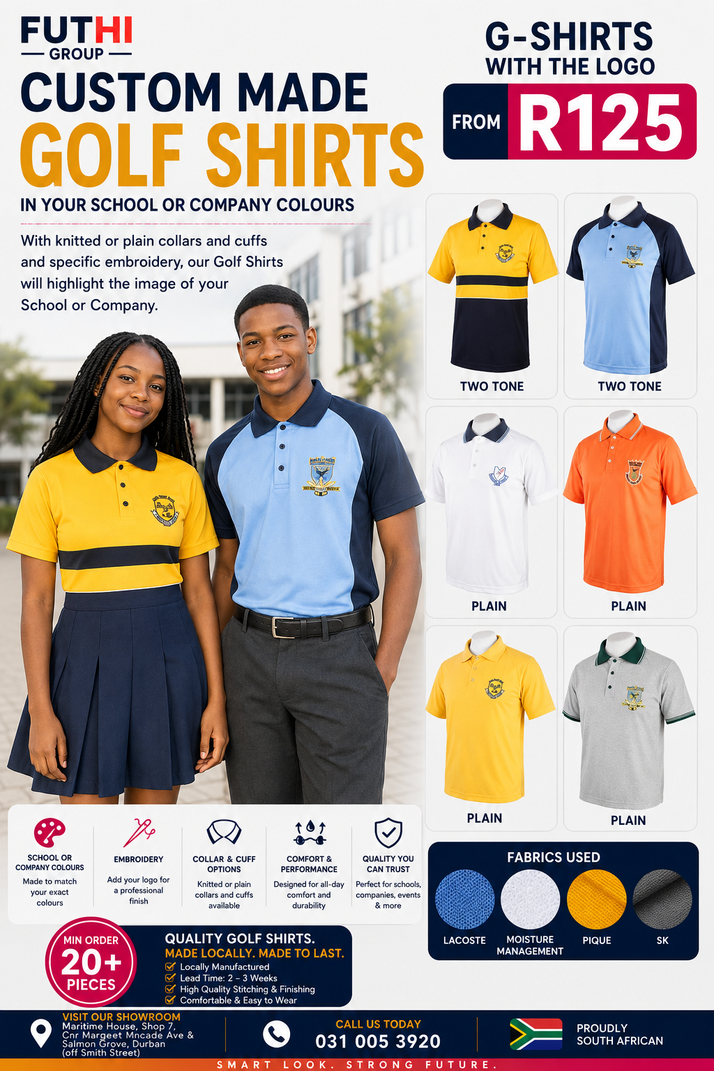 Custom Made Golf Shirts