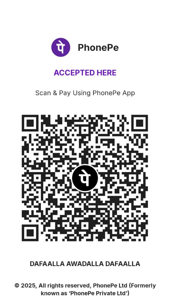 PhonePe QR code — scan to pay