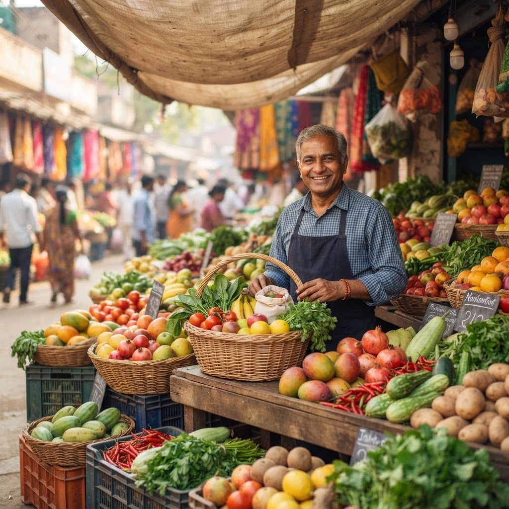 Fresh groceries daily