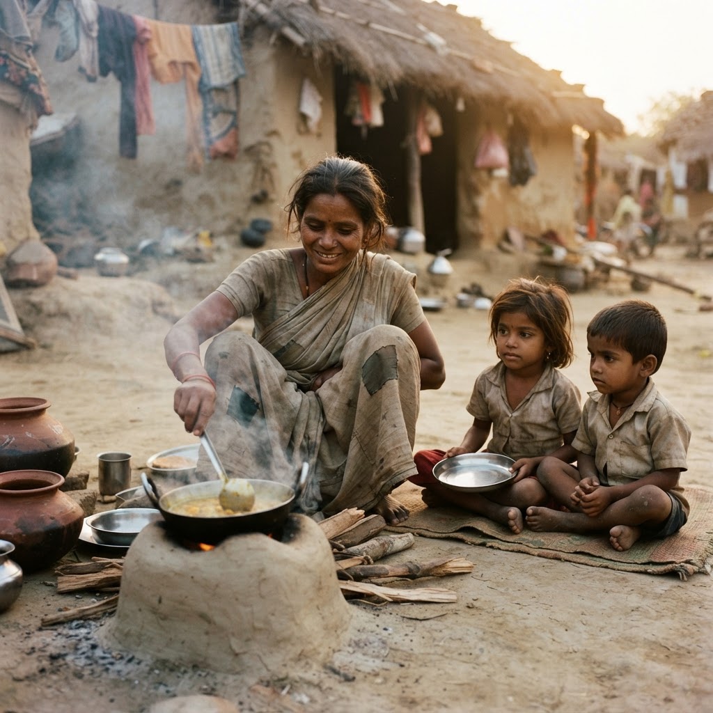 Mothers struggling to feed