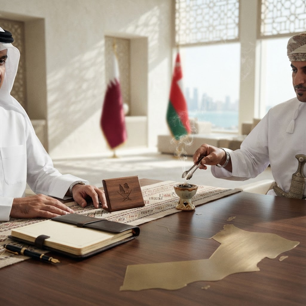 Qatar Amir, Oman Sultan reaffirm longstanding ties in Doha