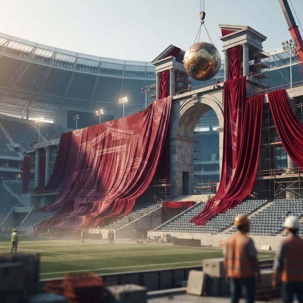 World Cup stadium graphic