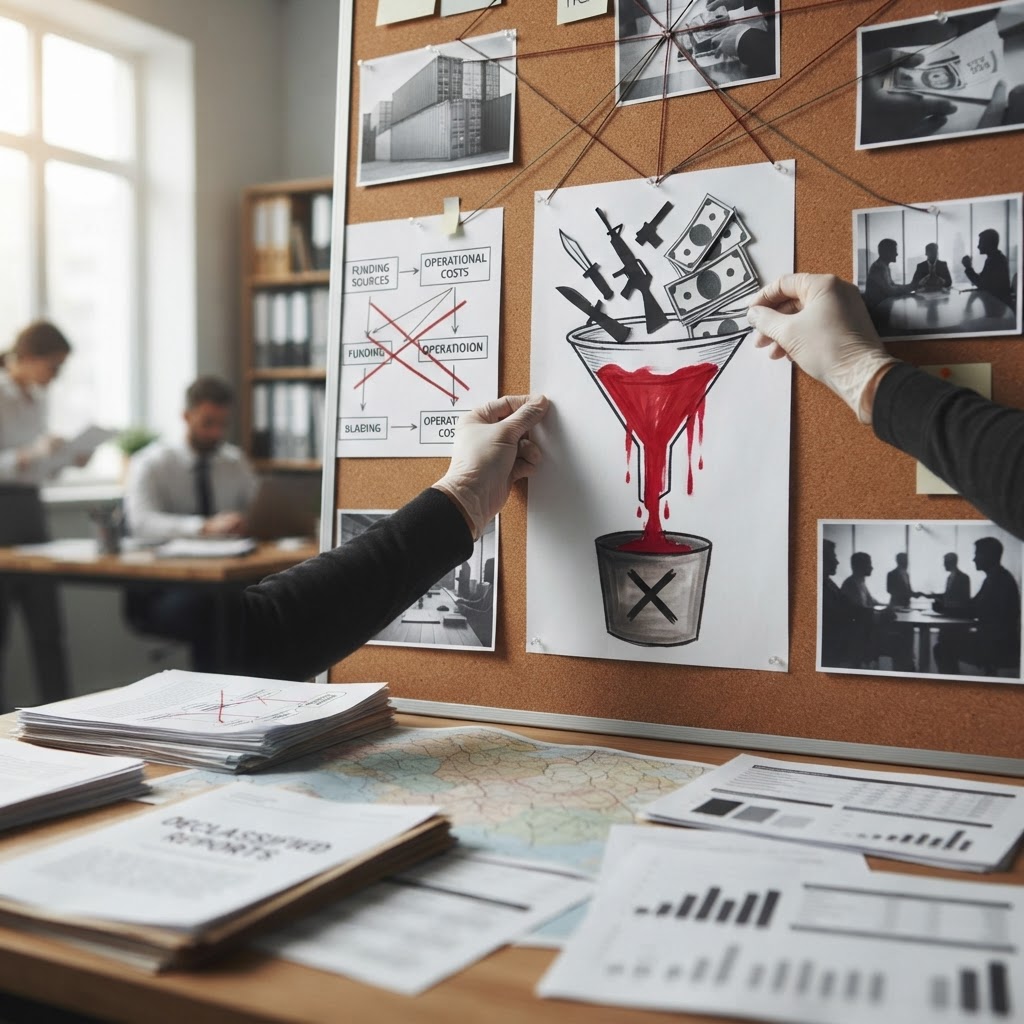 Financial and military aid imagery
