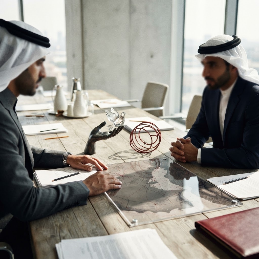 Qatari PM, UAE national security adviser discuss peace efforts