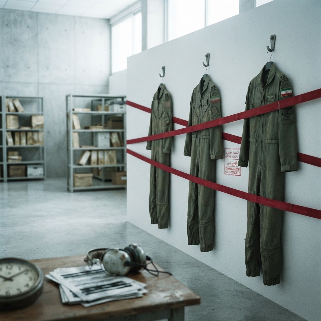 Al Udeid air base and allegations of secret pilot detention