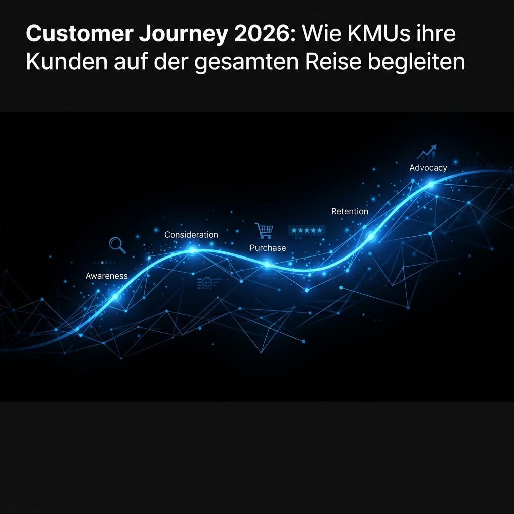 Customer Journey 2026: Wie KMUs ihre Kunden auf der gesamten Reise begleiten