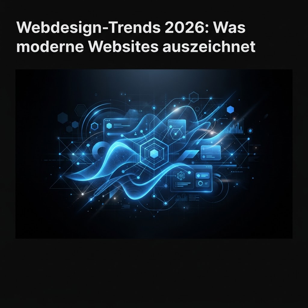 Webdesign-Trends 2026: Was moderne Websites heute auszeichnet