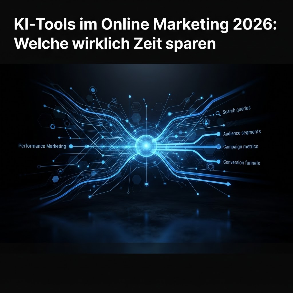 KI-Tools im Online Marketing 2026: Welche wirklich Zeit sparen