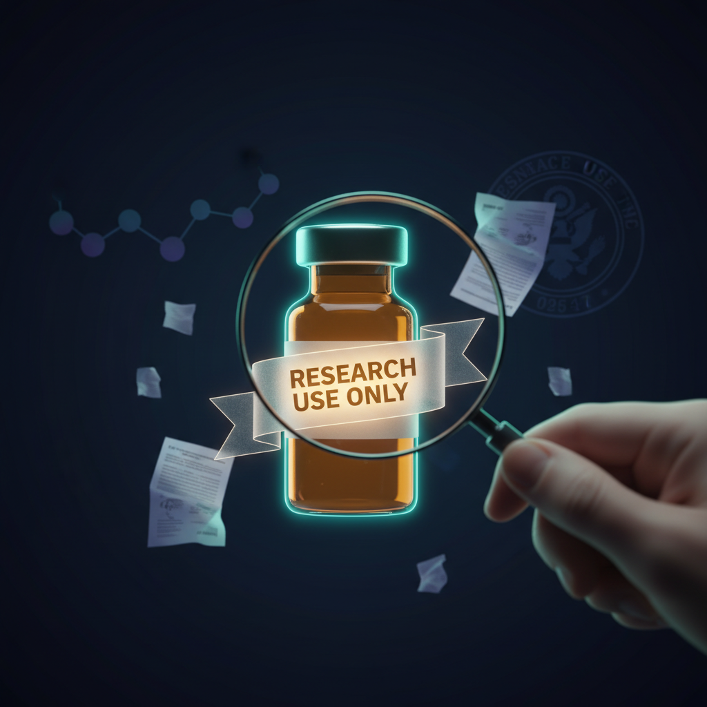 "Research Use Only" — What the Label Actually Means in 2026