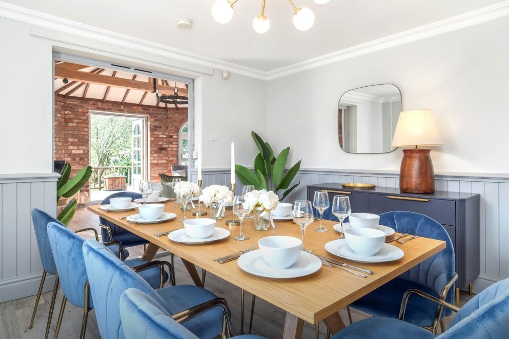 Dining Room at The Croft holiday farmhouse