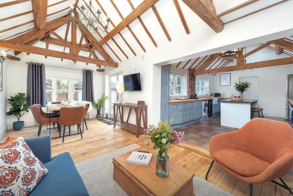 The Snug at The Croft holiday farmhouse
