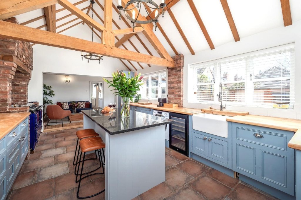 Full Kitchen at The Croft holiday farmhouse
