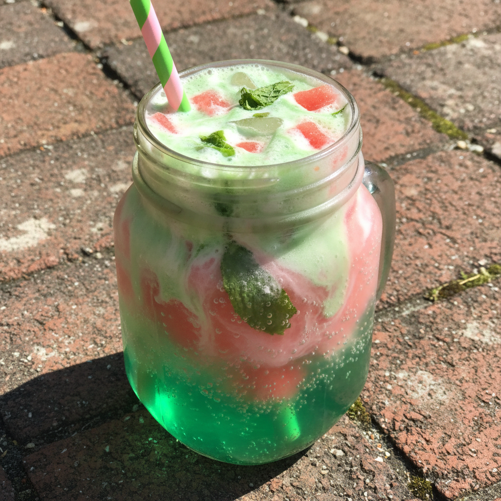 Lady Byrd is the summer drink I didn't know I needed. Watermelon + cream = chef's kiss 🍉