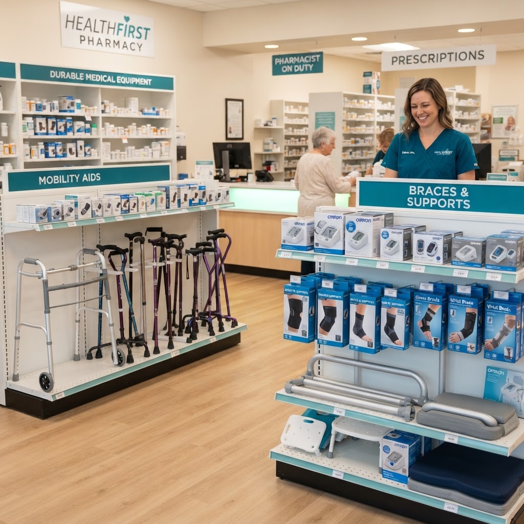 Top 3 Reasons to Order Durable Medical Equipment From Your Local Pharmacy Instead of Amazon
