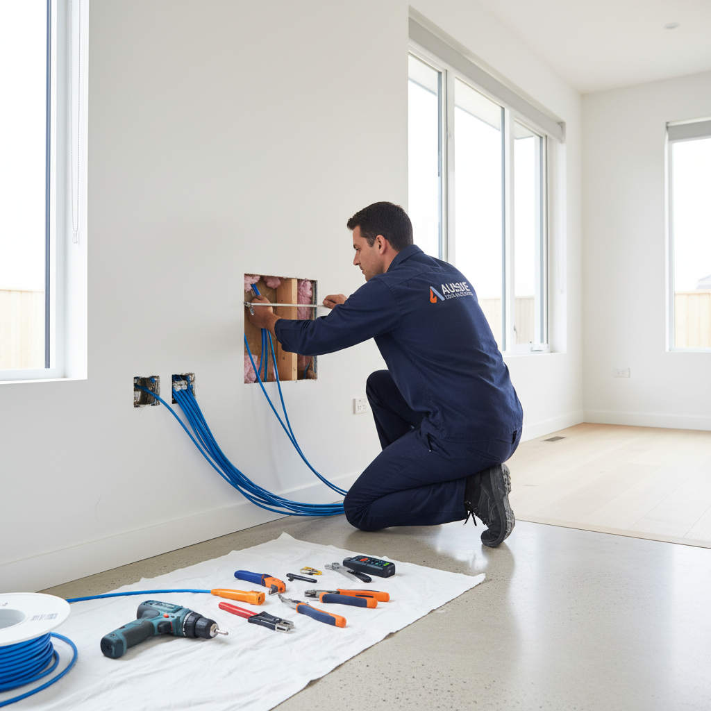 Data cabling and TV installation Sydney electrician