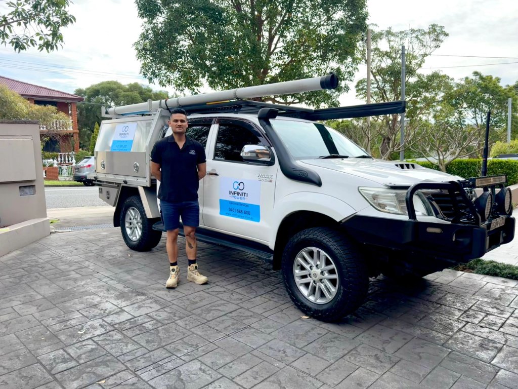 Pedro, owner of Infiniti Power Electrical Services Sydney