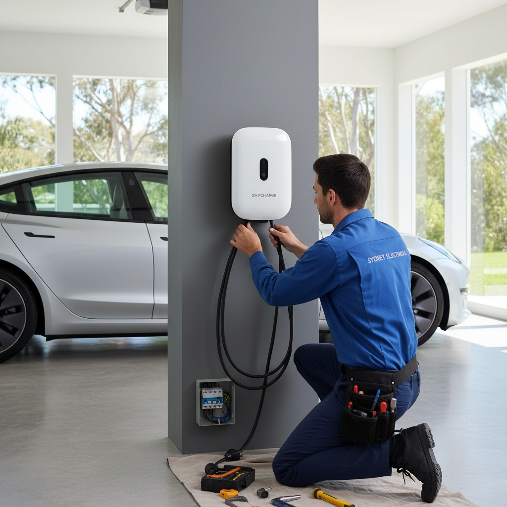 EV charger installation Sydney electrician