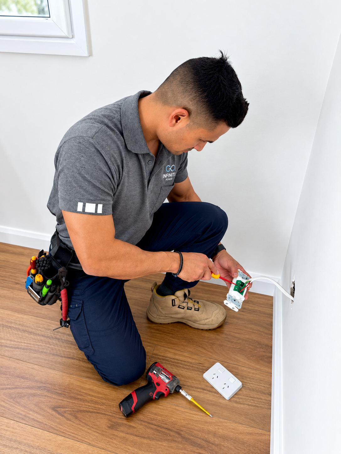 Power Point Installation - Infiniti Power Electrician Sydney