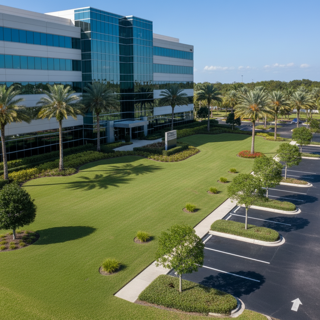 Commercial landscape project